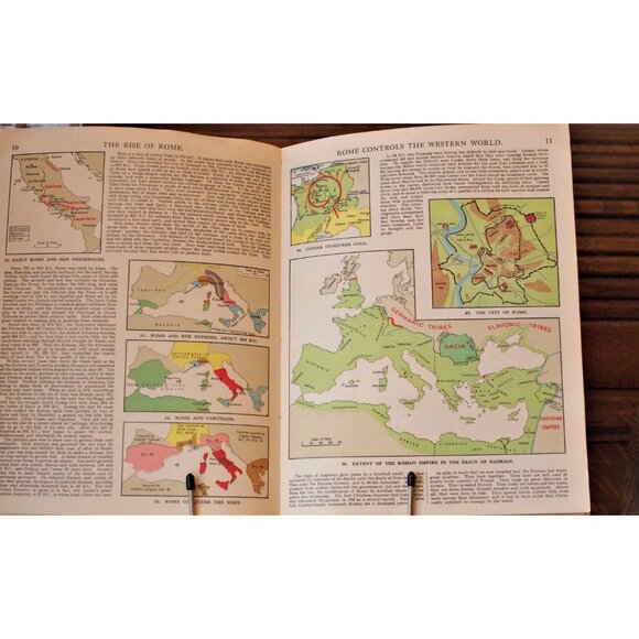 1950s Atlas, History Teaching Atlas: British and World History, Wheaton 1955 - Picture 4 of 8